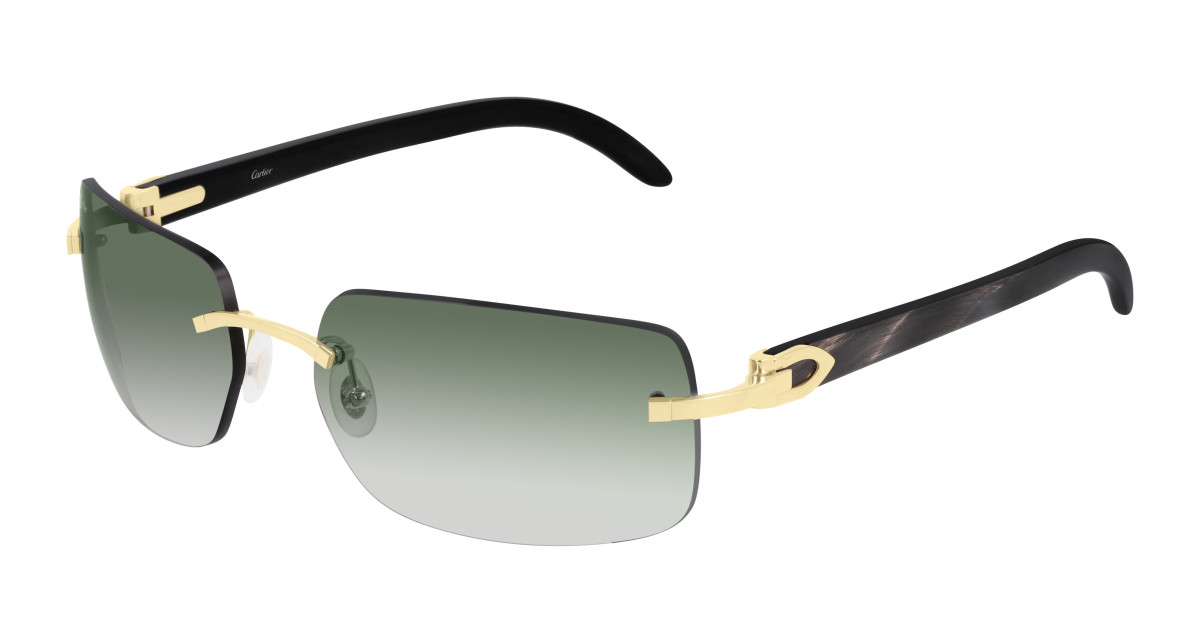Cartier Sunglasses CT0022RS 001 Gold