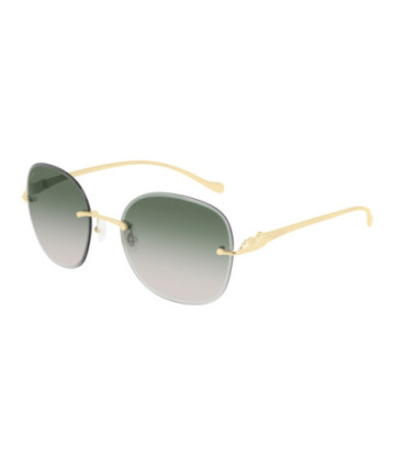 Cartier Sunglasses CT0028RS 001 Gold