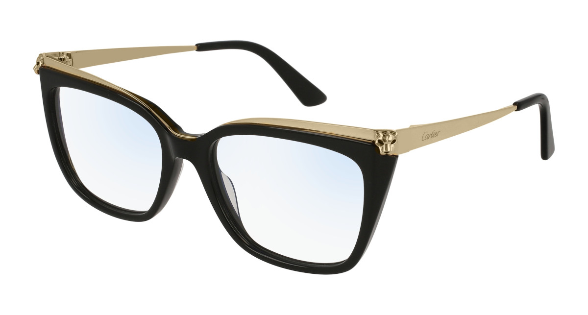 Cartier Eyeglasses CT0033O 001 Black