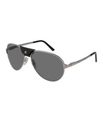 Cartier Sunglasses CT0034S 005 Ruthenium
