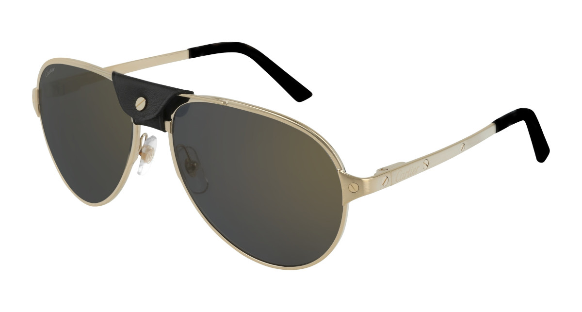 Cartier Sunglasses CT0034S 014 Gold