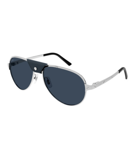 Cartier Sunglasses CT0034S 016 Silver