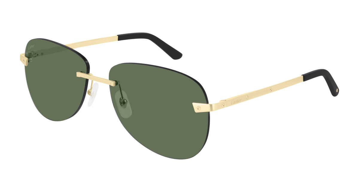 Cartier Sunglasses CT0035RS 002 Gold