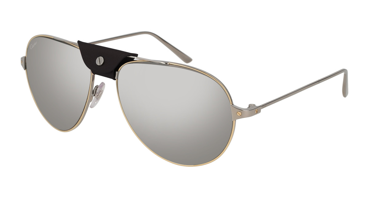 Cartier Sunglasses CT0038S 007 Gold