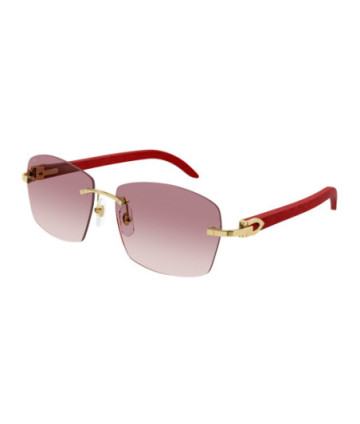 Cartier Sunglasses CT0039RS 001 Gold