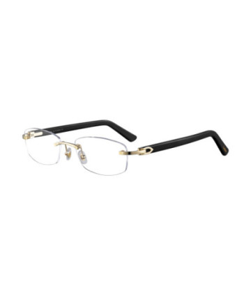 Cartier Eyeglasses CT0048O 002 Gold