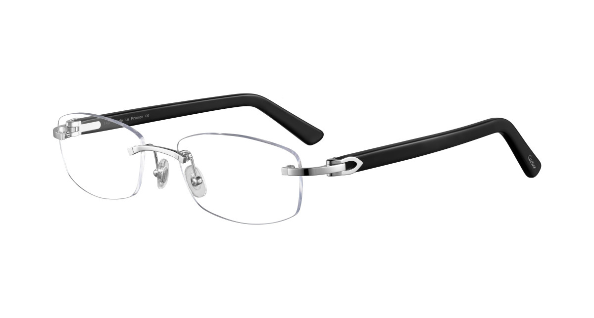 Cartier Eyeglasses CT0048O 003 Silver