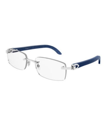 Cartier Eyeglasses CT0052O 007 Silver