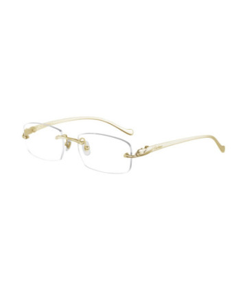 Cartier Eyeglasses CT0061O 002 Gold