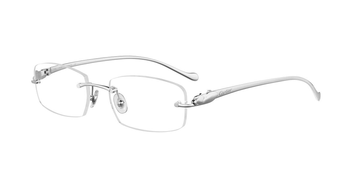 Cartier Eyeglasses CT0061O 003 Silver
