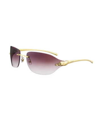 Cartier Sunglasses CT0068S 001 Gold