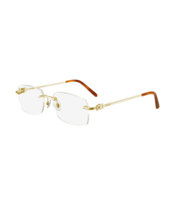 Cartier Eyeglasses CT0069O 001 Gold