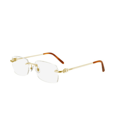 Cartier Eyeglasses CT0069O 001 Gold