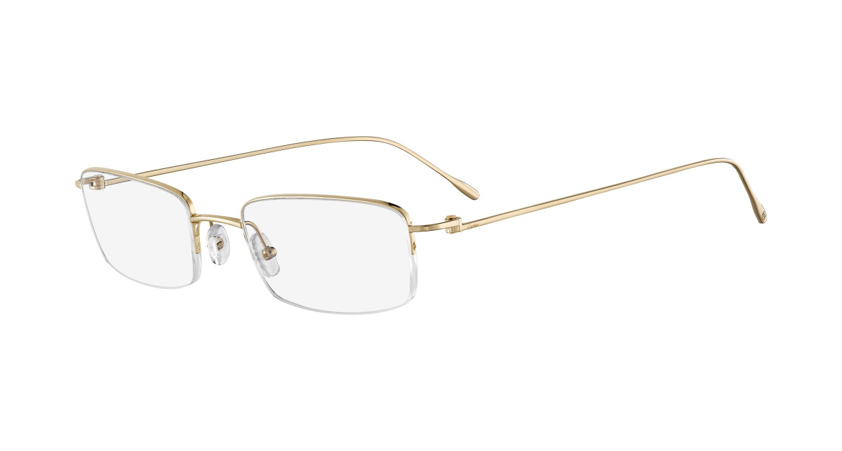 Cartier Eyeglasses CT0071O 002 Gold