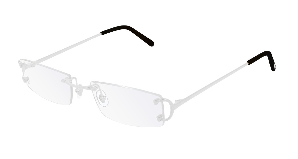 Cartier Eyeglasses CT0092O 002 Silver
