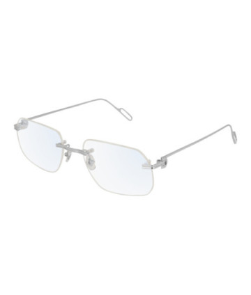 Cartier Eyeglasses CT0113O 002 Silver