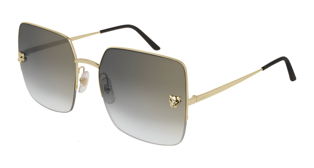 Cartier Sunglasses CT0121S 004 Gold
