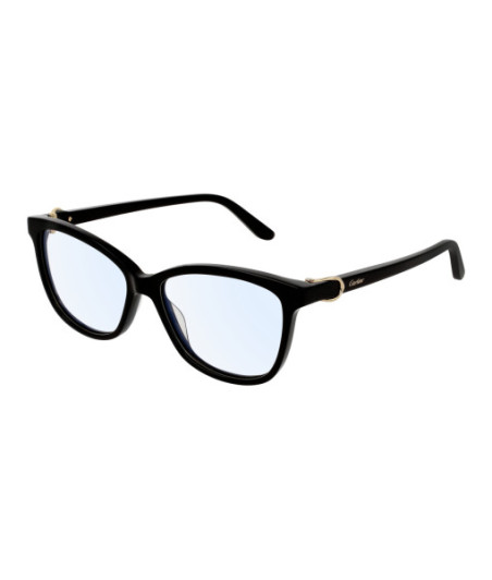 Cartier Eyeglasses CT0129O 001 Black