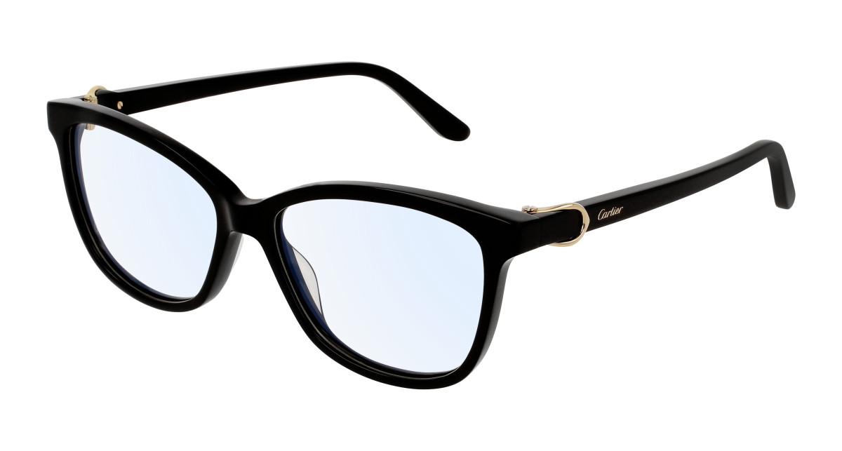 Cartier Eyeglasses CT0129O 001 Black