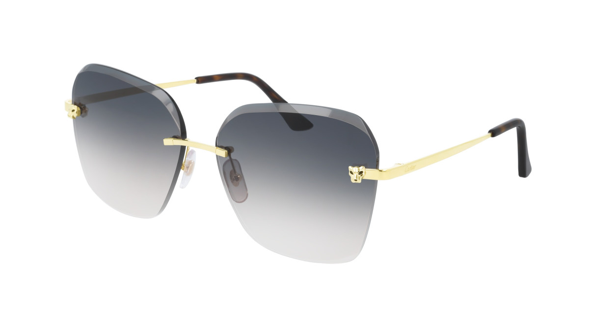 Cartier Sunglasses CT0147S 002 Gold