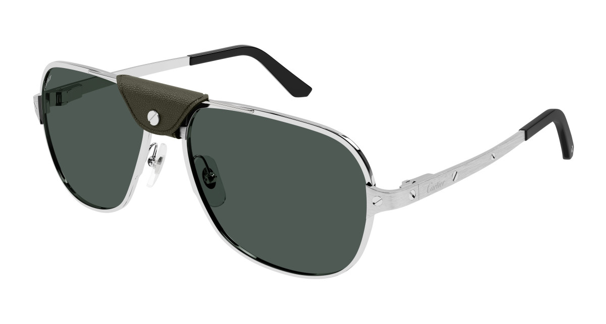 Cartier Sunglasses CT0165S 012 Silver
