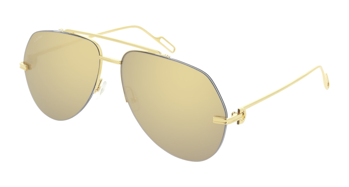 Cartier Sunglasses CT0170S 003 Gold