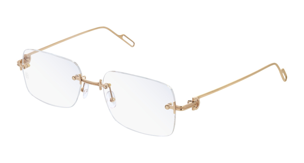Cartier Eyeglasses CT0171O 001 Copper