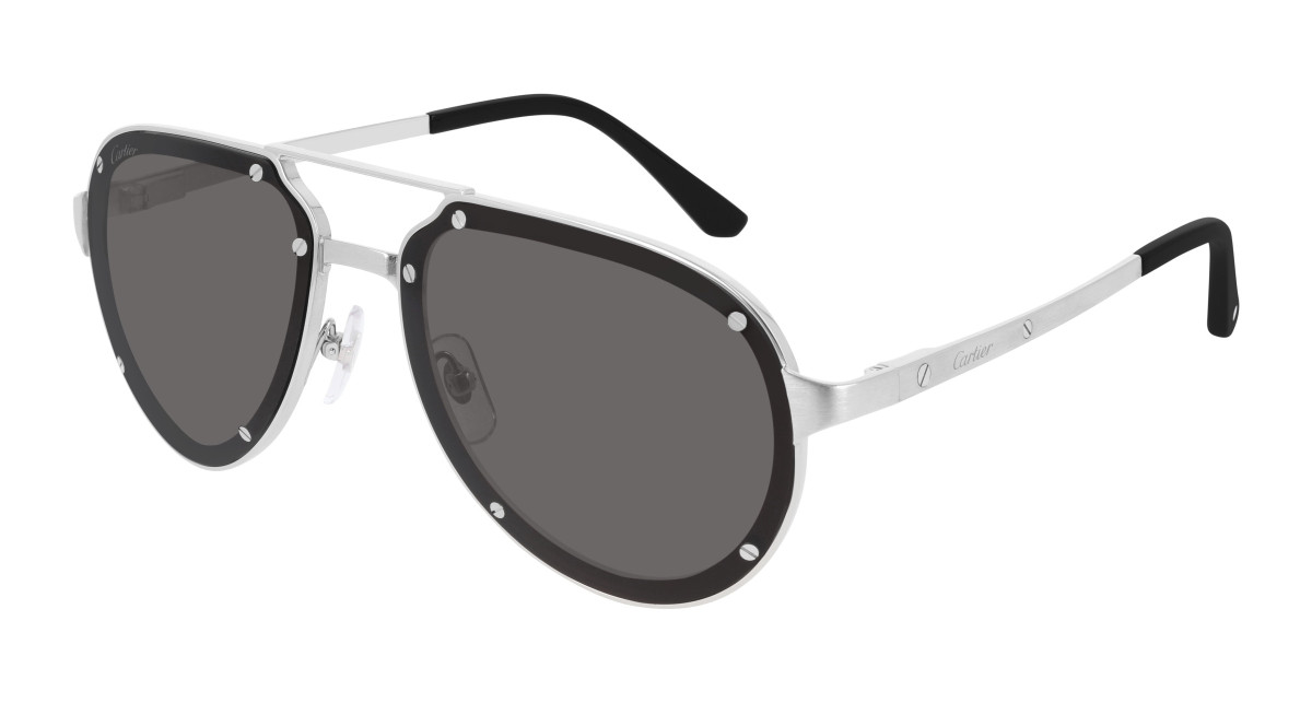 Cartier Sunglasses CT0195S 001 Silver