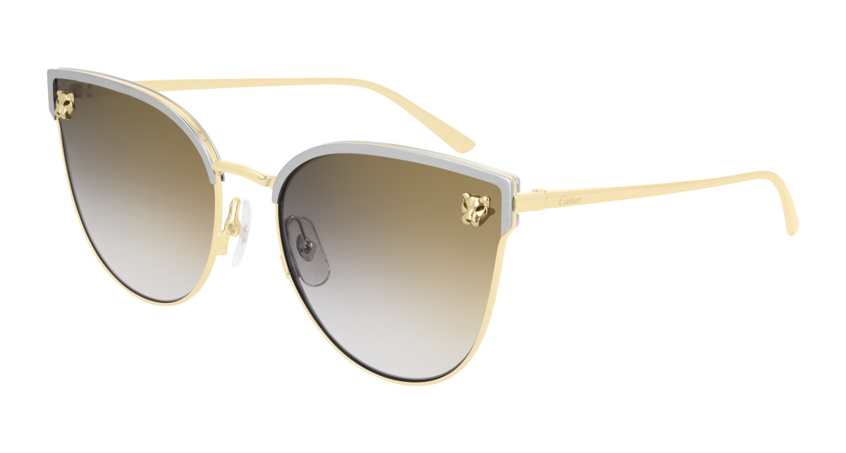 Cartier Sunglasses CT0198S 001 Silver