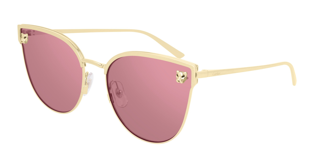 Cartier Sunglasses CT0198S 004 Gold