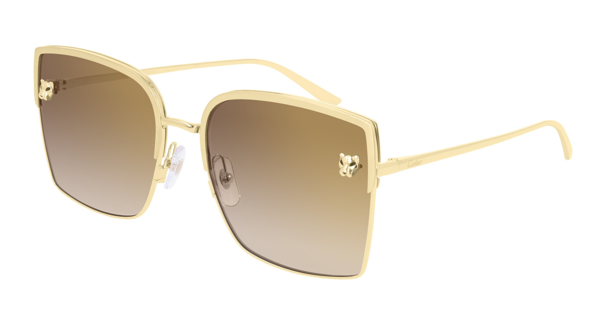 Cartier Sunglasses CT0199S 002 Gold