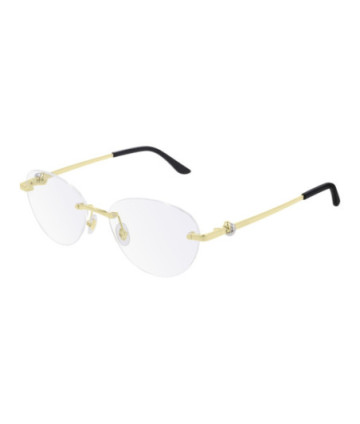 Cartier Eyeglasses CT0224O 001 Gold