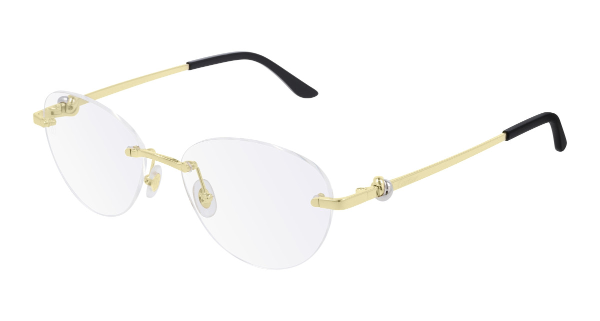 Cartier Eyeglasses CT0224O 001 Gold