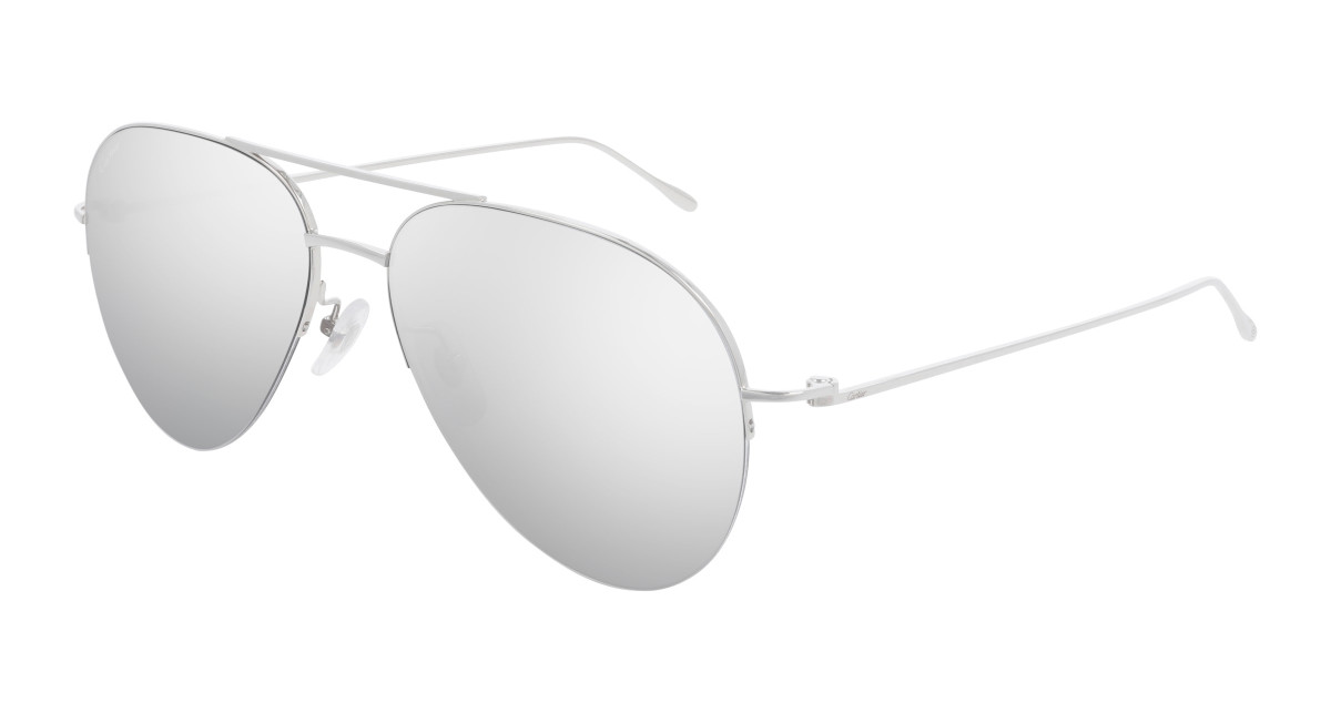 Cartier Sunglasses CT0237S 002 Silver