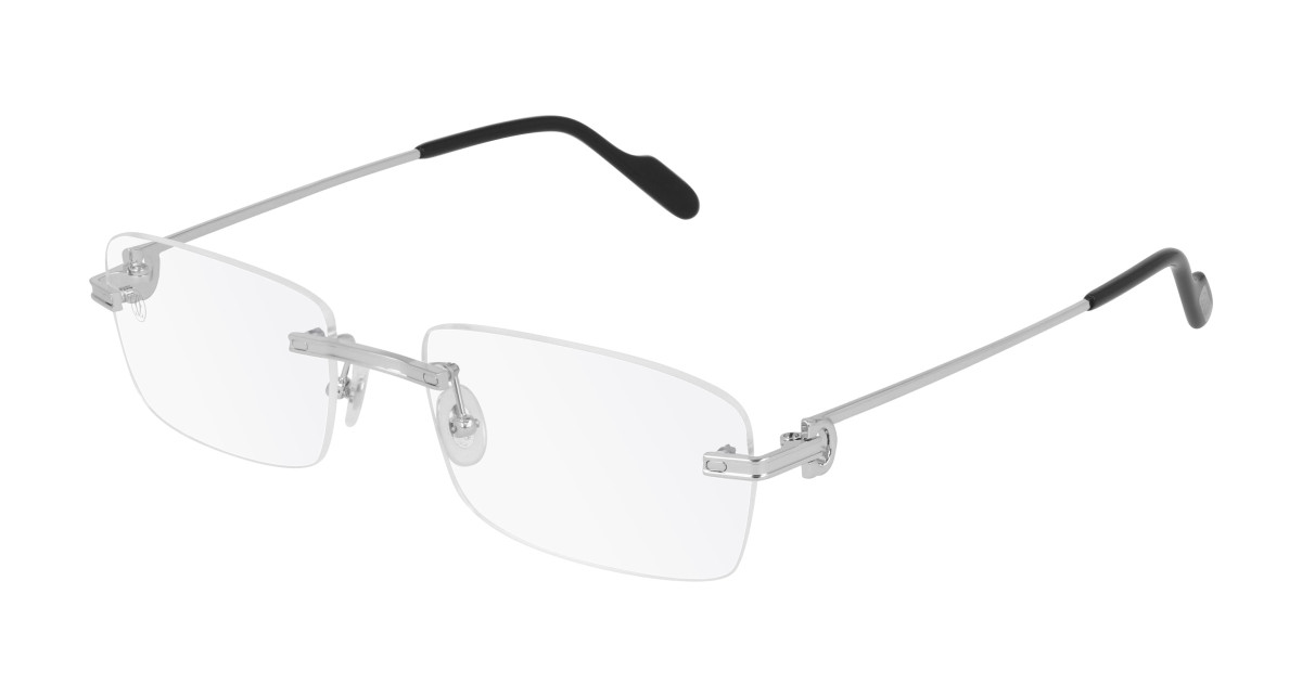 Cartier Eyeglasses CT0259O 001 Silver