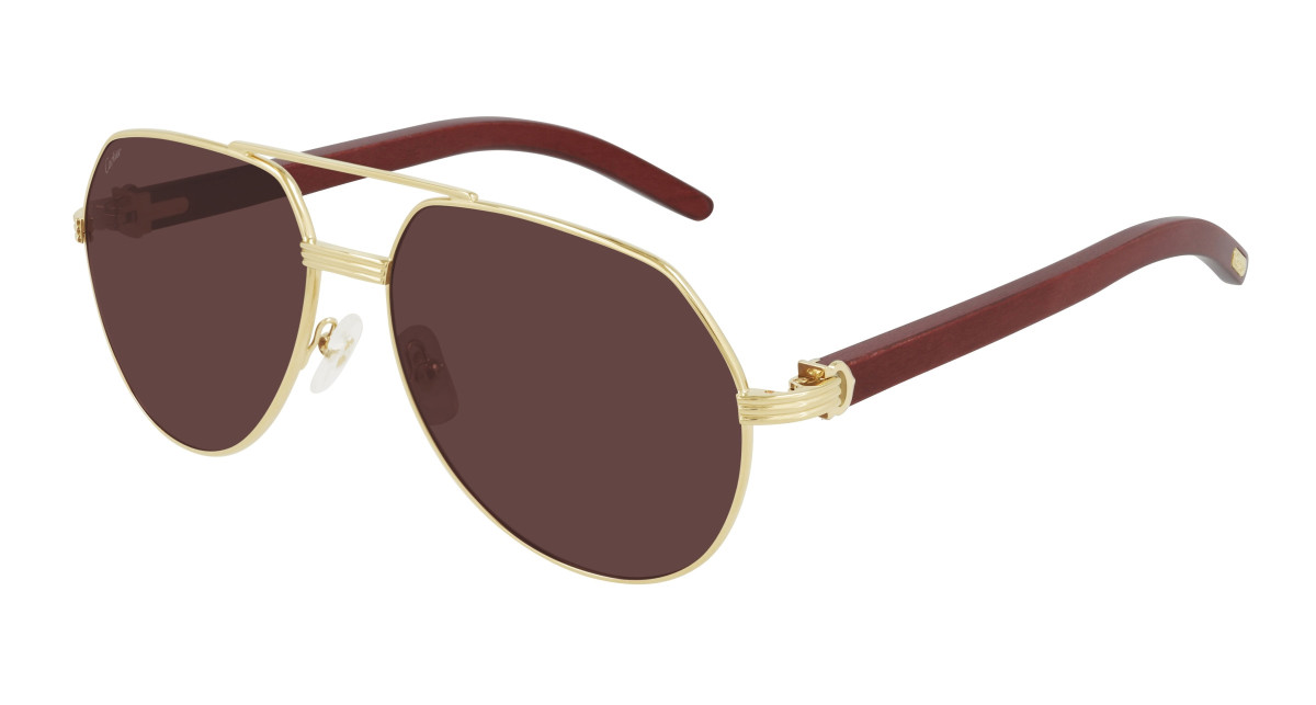 Cartier Sunglasses CT0272S 004 Gold