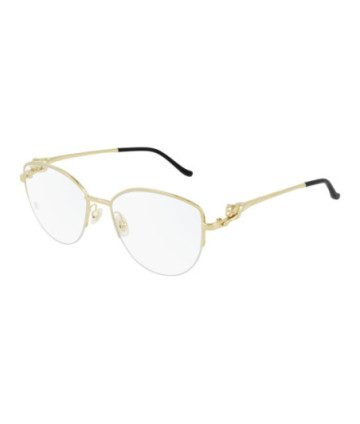 Cartier Eyeglasses CT0280O 001 Gold