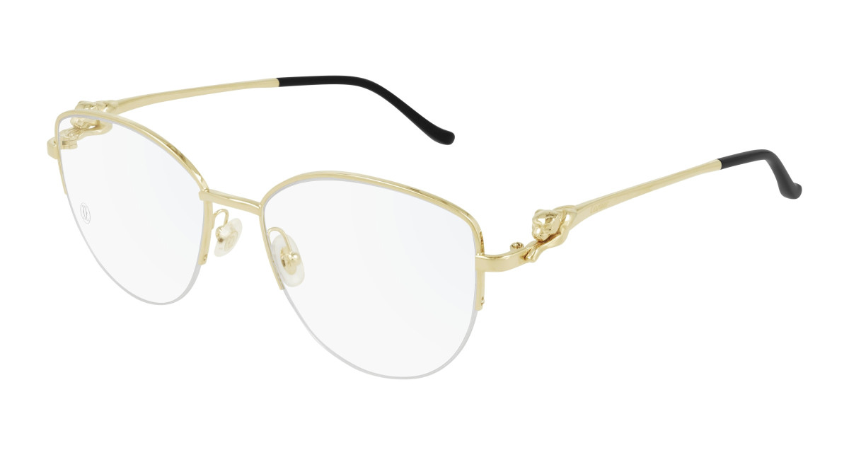 Cartier Eyeglasses CT0280O 001 Gold