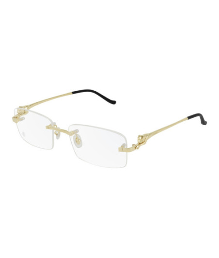 Cartier Eyeglasses CT0281O 001 Gold