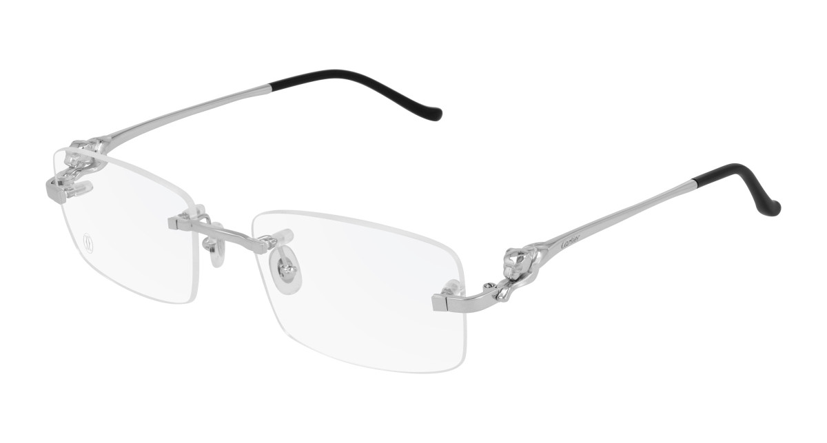 Cartier Eyeglasses CT0281O 002 Silver