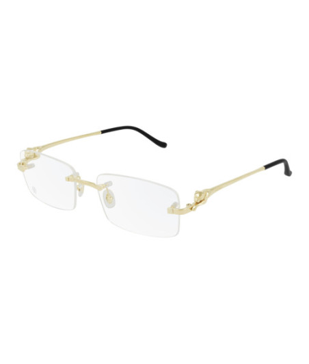 Cartier Eyeglasses CT0281O 003 Gold