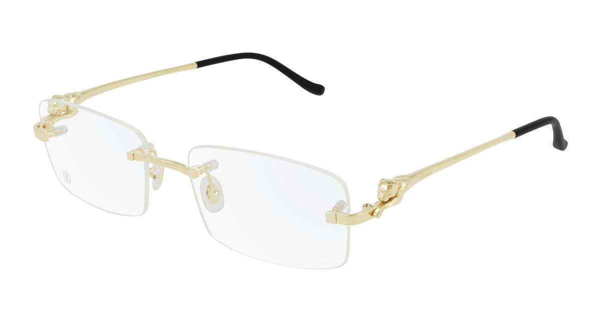 Cartier Eyeglasses CT0281O 003 Gold