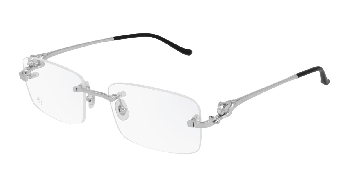 Cartier Eyeglasses CT0281O 004 Silver
