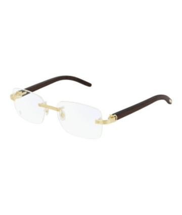 Cartier Eyeglasses CT0286O 002 Gold
