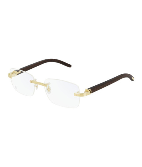 Cartier Eyeglasses CT0286O 002 Gold