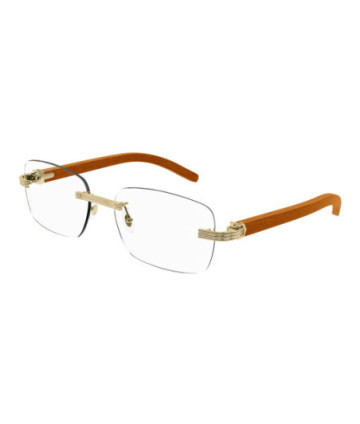 Cartier Eyeglasses CT0286O 006 Gold