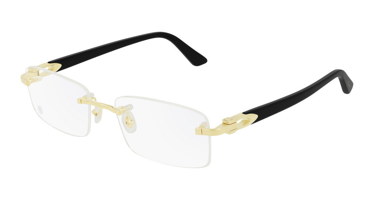 Cartier Eyeglasses CT0287O 001 Gold