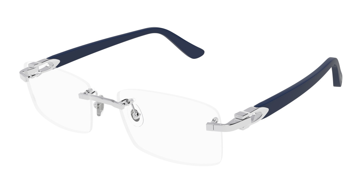 Cartier Eyeglasses CT0287O 010 Silver