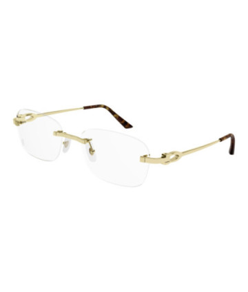Cartier Eyeglasses CT0290O 003 Gold