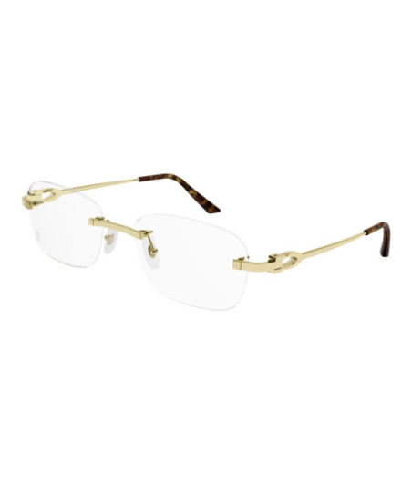 Cartier Eyeglasses CT0290O 003 Gold